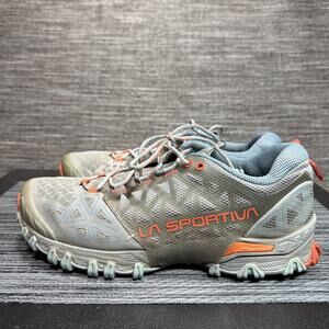 La Sportiva Shoes Womens 9.5 Gray Bushido II Trail Mountain Running Sneakers